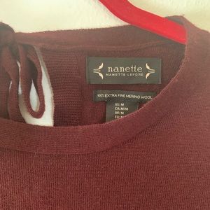Nannette Lepore Merino Wool Sweater
